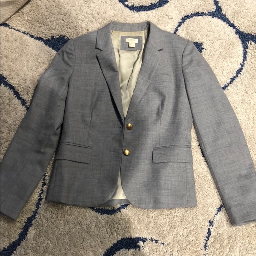 Jcrew factory gray blazer